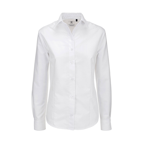 B&C | Oxford LSL/camisa de dama